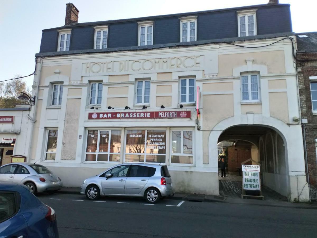 Hotel Du Commerce Terres-de-Caux Exterior foto